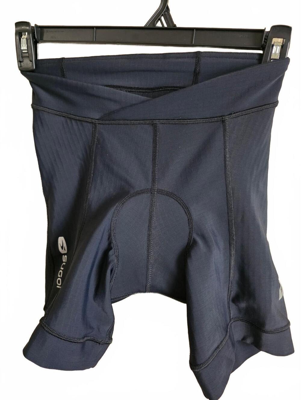 Women's Sugoi Evolution Shorty Cycling Shorts Navy Medium